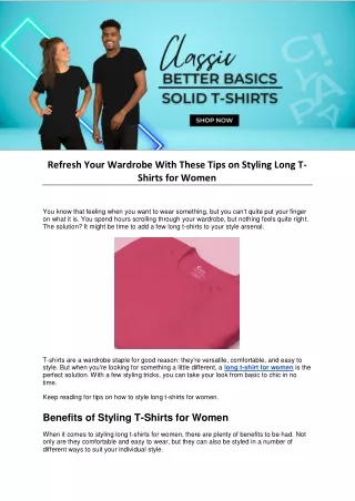 refresh your wardrobe with these tips on styling