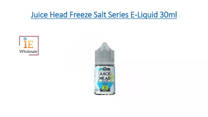 juice head freeze salt series e liquid 30ml