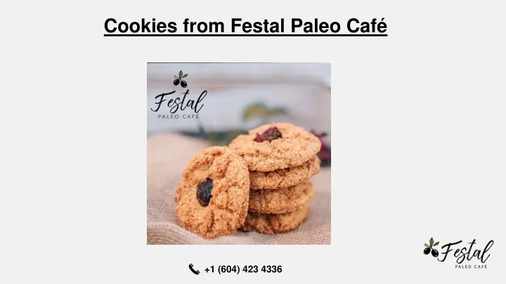 cookies from festal paleo caf