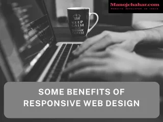 Some Benefits of Responsive Web Design