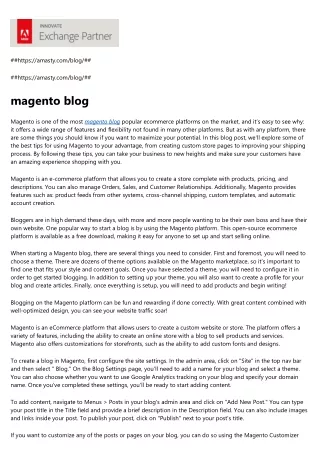 https amasty com blog