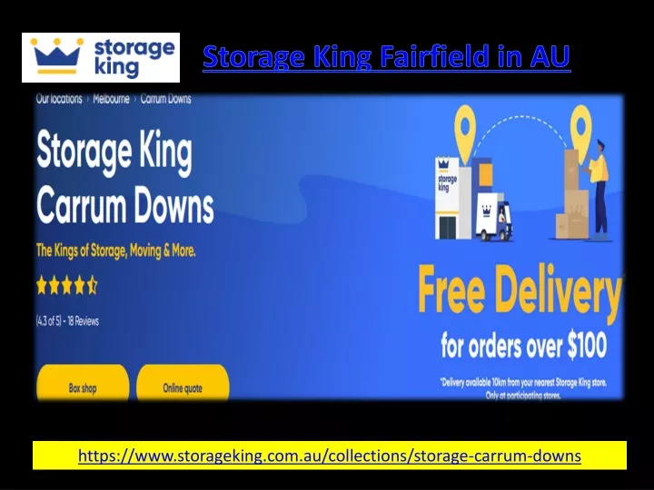 storage king fairfield in au