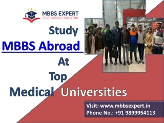 Study MBBS in Abroad for Indian Students