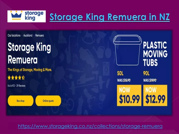storage king remuera in nz