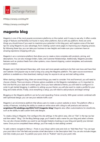 https amasty com blog