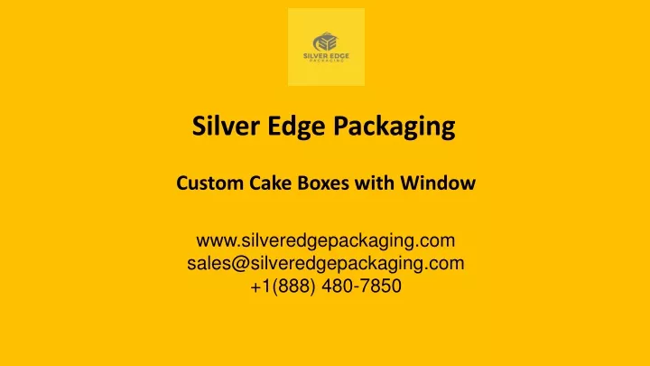 silver edge packaging