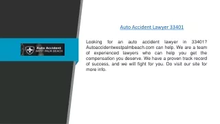 Auto Accident Lawyer 33401 | Autoaccidentwestpalmbeach.com