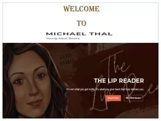Buy The Lip Reader by Thal Michael at Best Price
