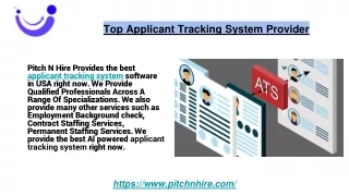 top applicant tracking system provider