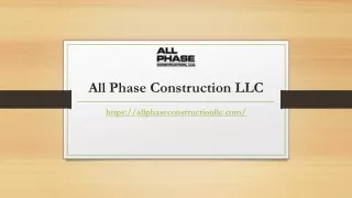all phase construction llc
