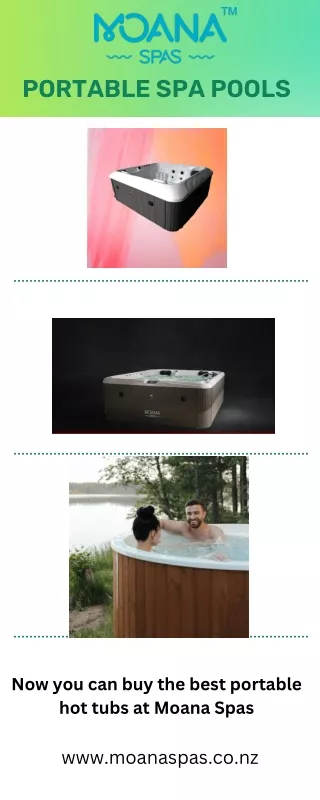 Get Portable Spa Pools in New Zealand