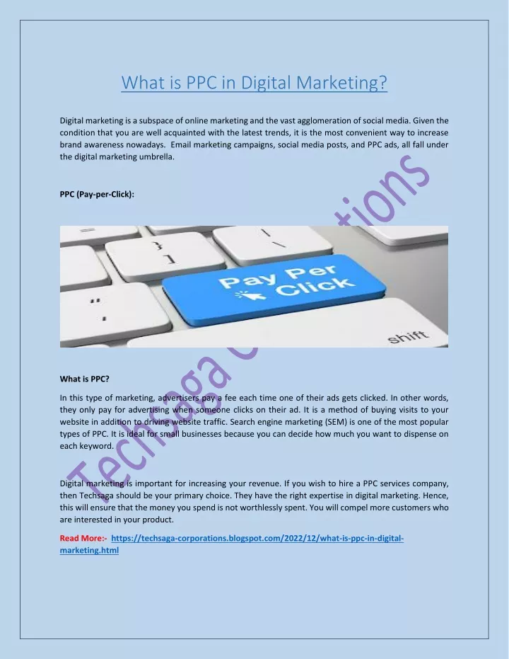 what is ppc in digital marketing