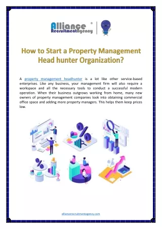 How to Start a Property Management Head hunter Organization