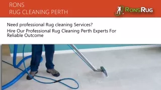 Rons Rug Cleaning Perth