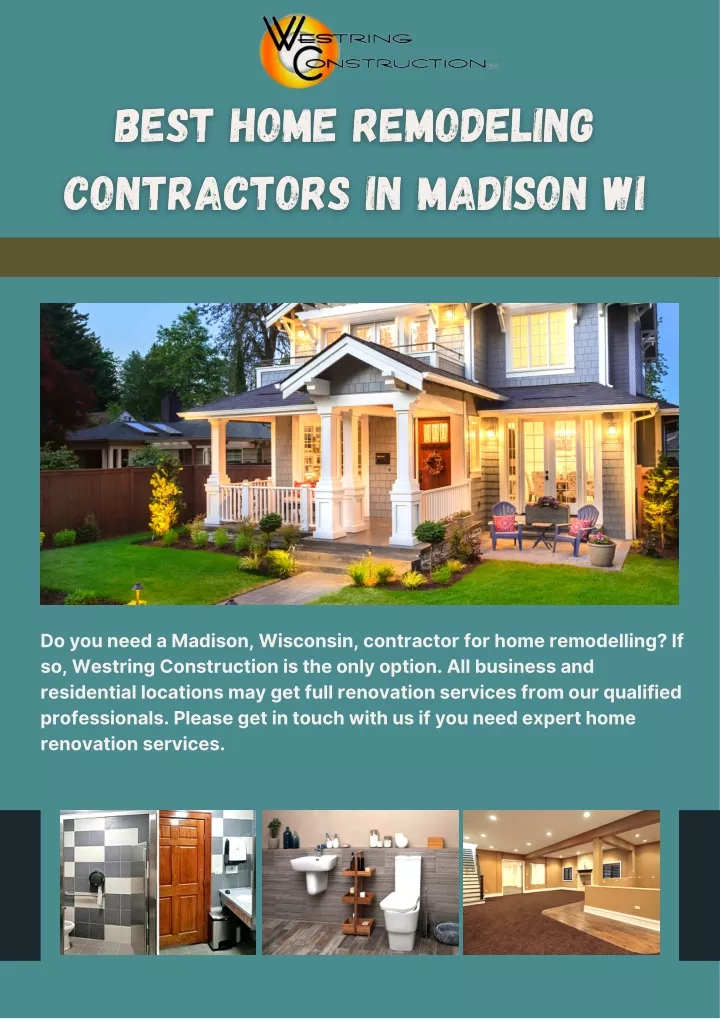 do you need a madison wisconsin contractor