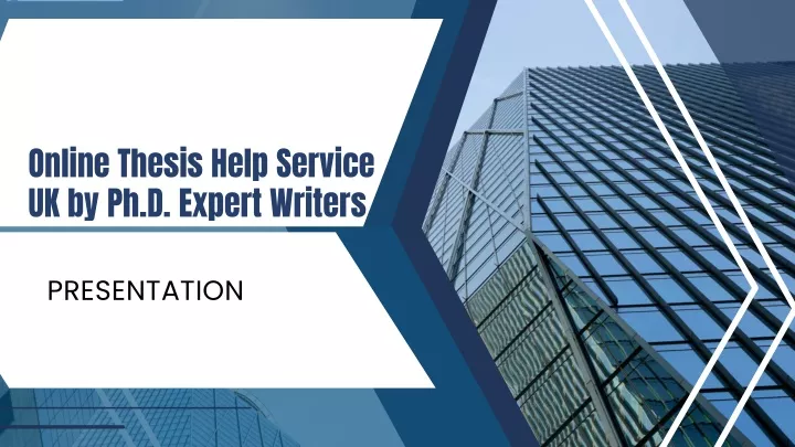 online thesis help service uk by ph d expert