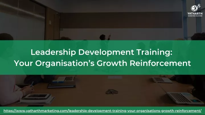 leadership development training your organisation