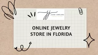 Online Jewelry Store In Florida | Jakeb Jewelers