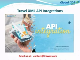 travel xml api integrations