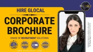 Hire Glocal (HG) Corporate Brochure