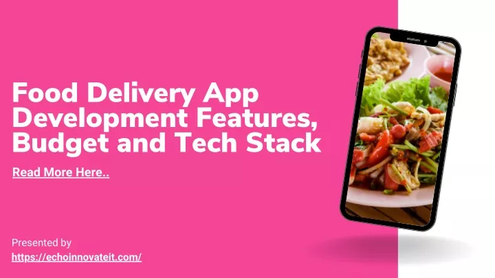 food delivery app development features budget