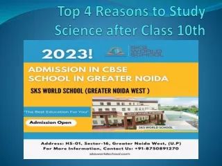 Top 4 Reasons to Study Science after Class 10th