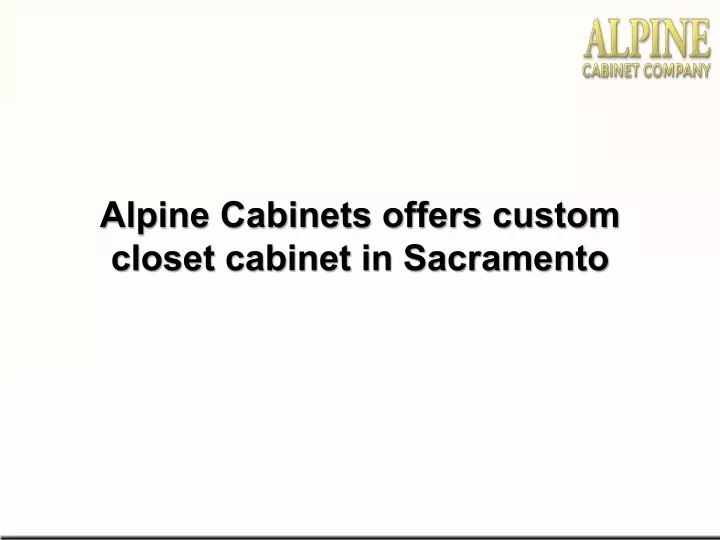 alpine cabinets offers custom closet cabinet