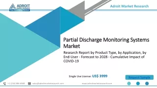 Partial Discharge Monitoring Systems Market Size, Future Trends, Growth, Demand