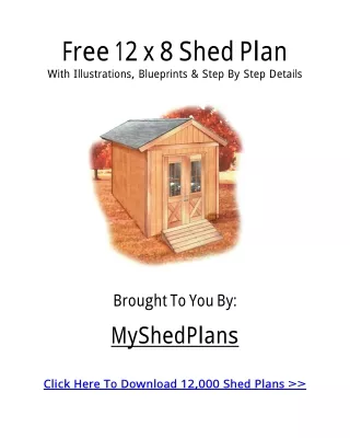 Build ANY Shed In A Weekend Even If You've Zero Woodworking Experience