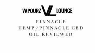Pinnacle HempPinnacle CBD Oil Reviewed