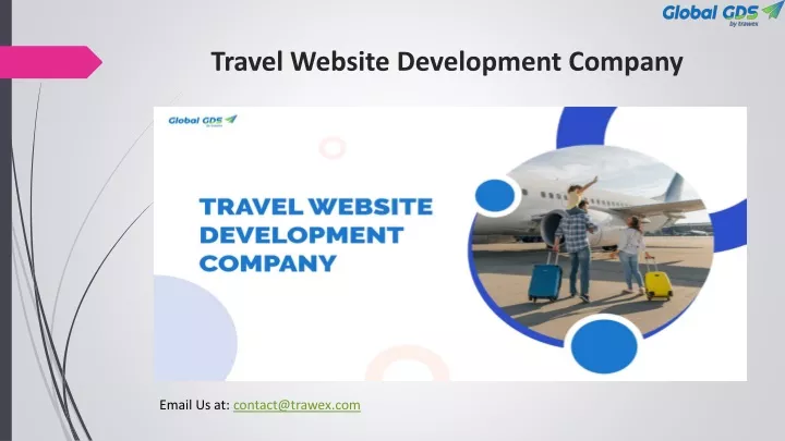 travel website development company