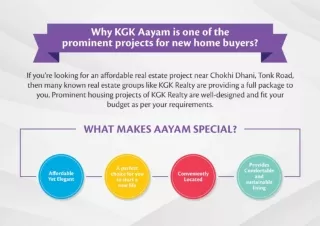 Why KGK Aayam is one of the prominent project for new home buyers