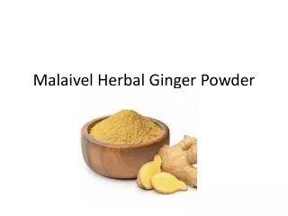 malaivel herbal ginger powder