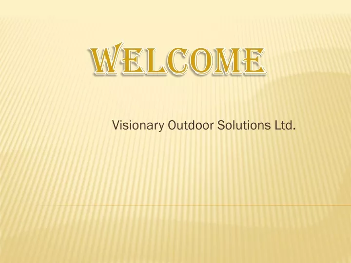 visionary outdoor solutions ltd