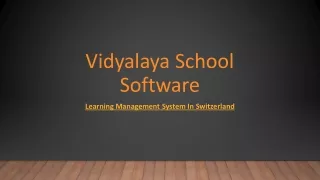 vidyalaya school software