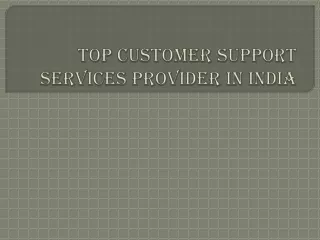 Cloudshope_Top Customer Support Services Provider in India