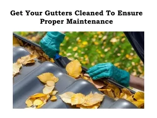Gutter Cleaning Melbourne Service - Gutter Cleaning Wide
