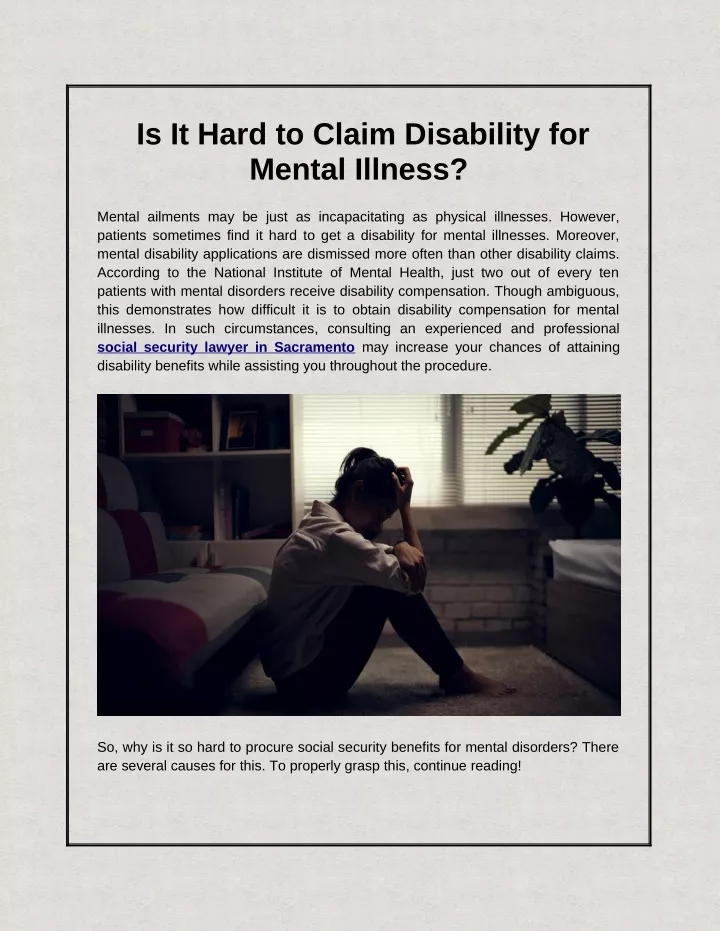 ppt-is-it-hard-to-claim-disability-for-mental-illness-powerpoint