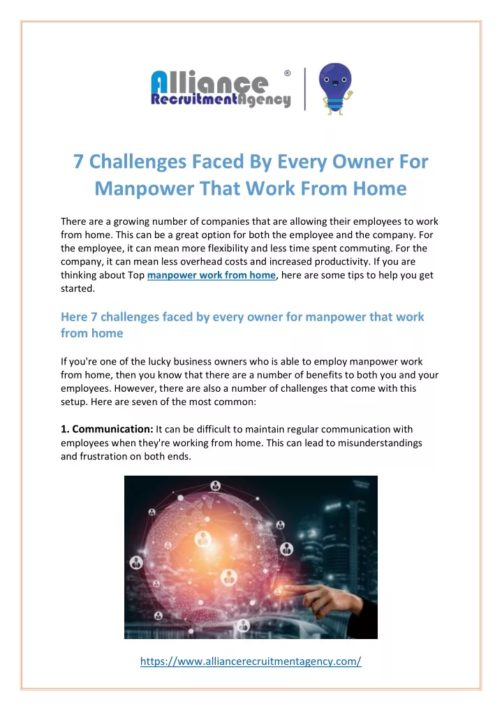 7 challenges faced by every owner for manpower