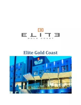 Elite Gold Coast PDF