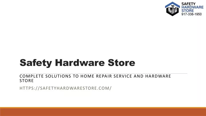 safety hardware store