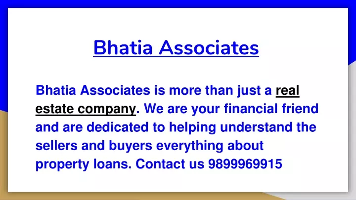 bhatia associates