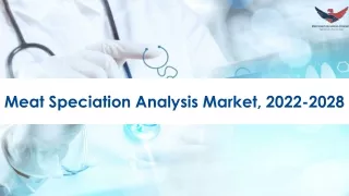 meat speciation analysis market 2022 2028