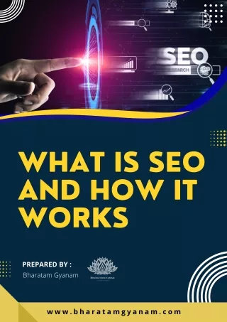 What is SEO and How it Works