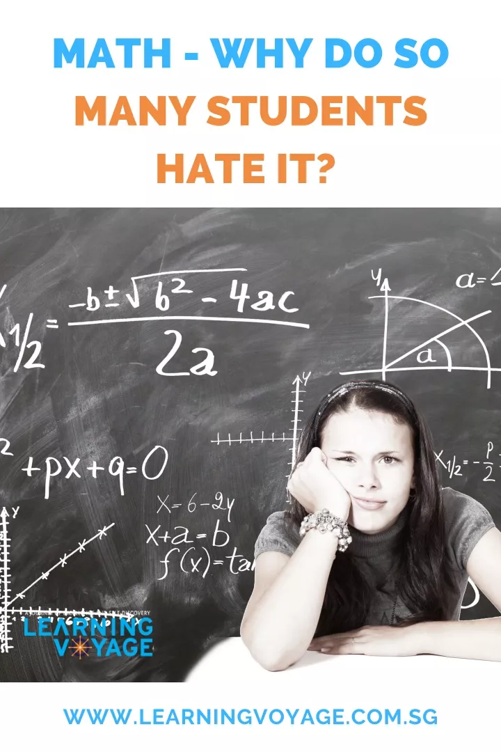 math why do so many students hate it
