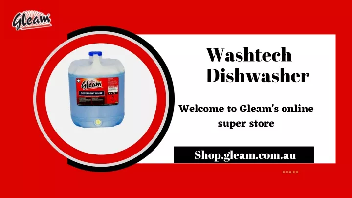 washtech dishwasher