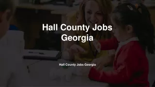 Hall County Jobs Georgia (1)