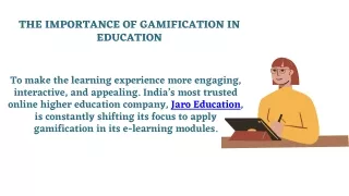 the importance of gamification in education