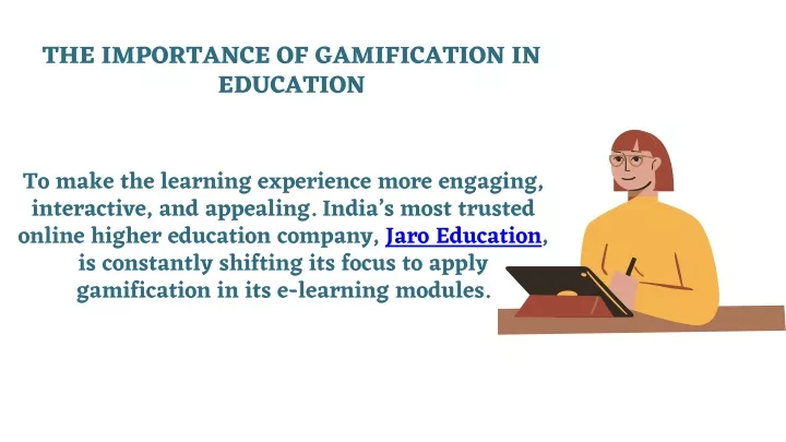 the importance of gamification in education