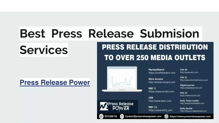 best press release submision services